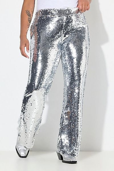 Angel of Style Funktionshose Hose flared Legs Pailletten Schlag günstig online kaufen