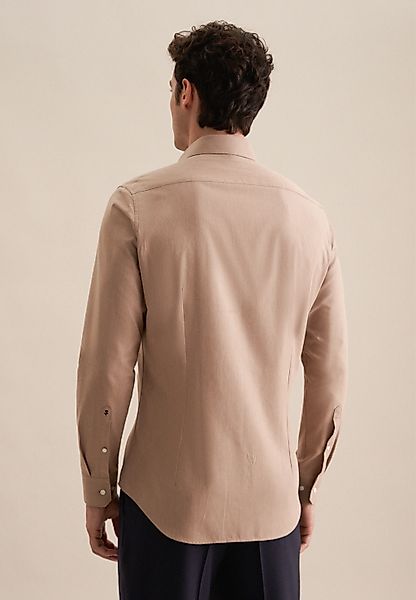 seidensticker Flanellhemd Slim Slim Langarm Kentkragen günstig online kaufen