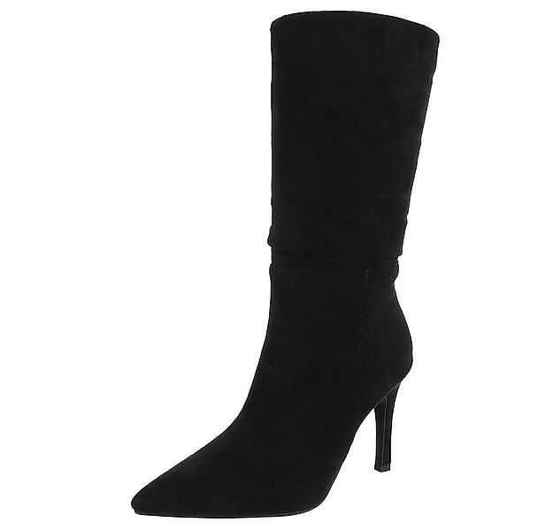 Ital-Design Elegante Damen-Stiefel mit hohen Absätzen für Alltag und Abend günstig online kaufen