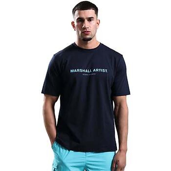 Marshall Artist  T-Shirts & Poloshirts Thermo T-Shirt Navy günstig online kaufen