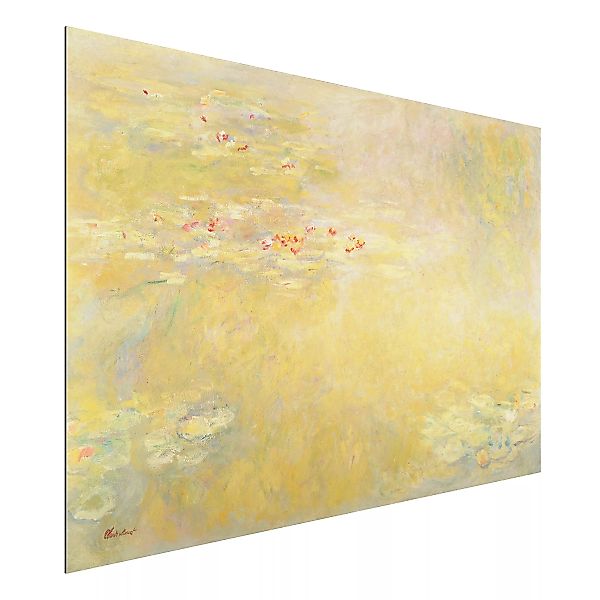 Alu-Dibond Bild Kunstdruck - Querformat 3:2 Claude Monet - Seerosenteich günstig online kaufen