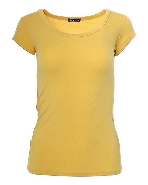 Muse T-Shirt Basic Kurzarm T-Shirt Skinny Fit 1001 günstig online kaufen