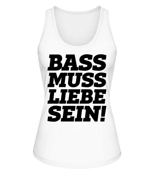 Bass Muss Liebe Sein! · Frauen Bio Tank-Top Stanley Stella günstig online kaufen