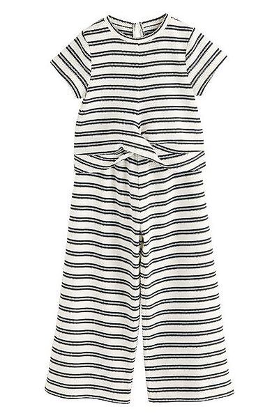 Next Top & Hose Gestreiftes T-Shirt und weite Hose im Set (2-tlg) günstig online kaufen