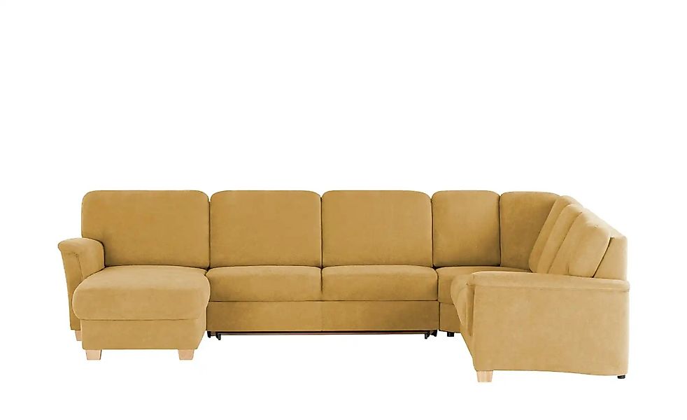 smart Wohnlandschaft  Valencia ¦ gelb ¦ Maße (cm): B: 341 Polstermöbel > So günstig online kaufen