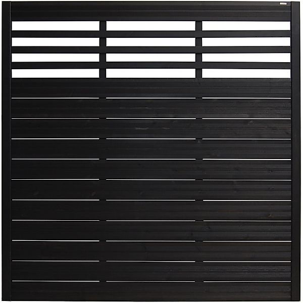 Sichtschutzzaun-Element Soho Anthrazit lackiert 180 cm x 180 cm FSC günstig online kaufen