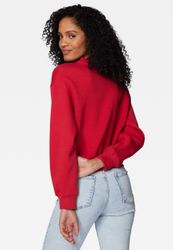 Mavi Rundhalspullover LOGO SHORT SWEATSHIRT Cropped günstig online kaufen