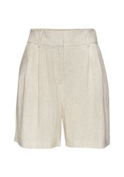 LASCANA Bermudas mit modischen Bundfalten, feminine Sommershorts, Webshorts günstig online kaufen