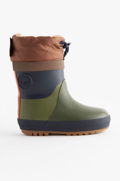 Next Thinsulate™ Gefütterte Gummistiefel mit Manschette günstig online kaufen