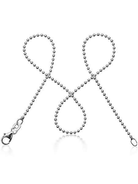 modabilé Kette ohne Anhänger Kugelkette SPHERE, Damen Halskette Kugeln 1,5m günstig online kaufen