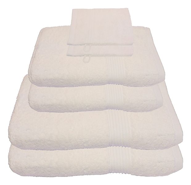 Julie Julsen Handtücher 6-Handtücher-Naturweiß, Baumwolle (6-St) günstig online kaufen