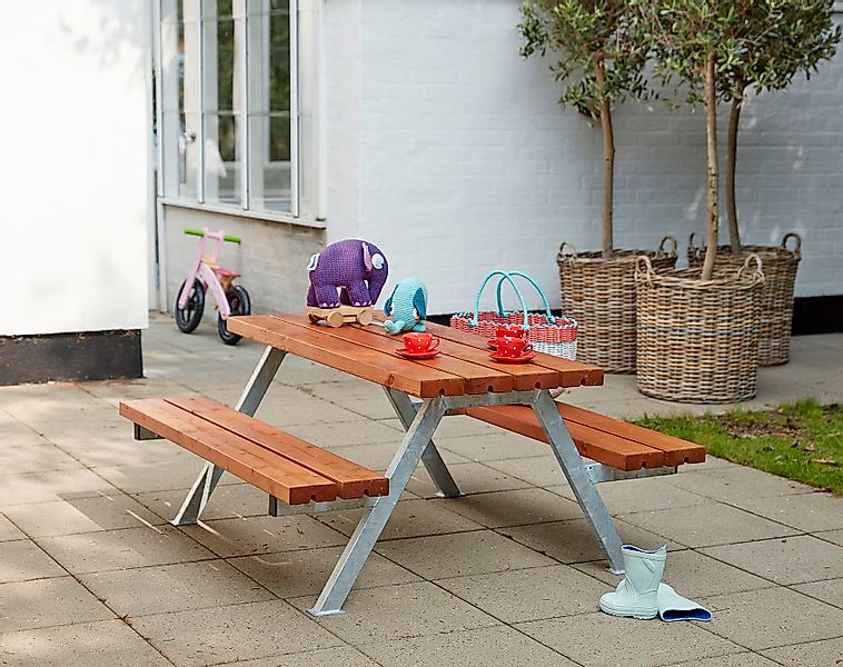 PLUS Garten-Kindersitzgruppe "Alpha Junior Kombimöbel", (1 tlg.), 177x118x5 günstig online kaufen