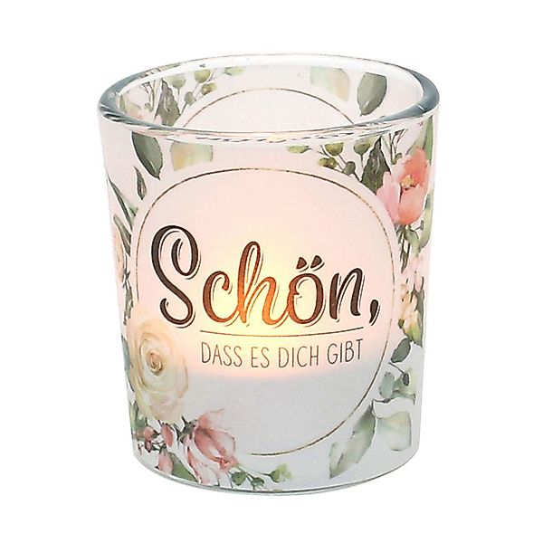 Dekohelden24 Windlicht Windlichtglas inkl.1 Teelicht, Schön, günstig online kaufen