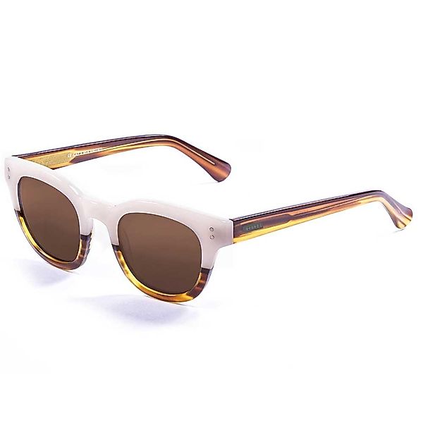 Lenoir Eyewear Croisette Sonnenbrille CAT3 Frame Brown/White Up With Brown günstig online kaufen