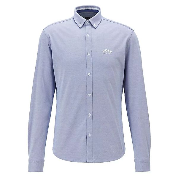 Boss Biado Langarm Hemd S Bright Blue günstig online kaufen