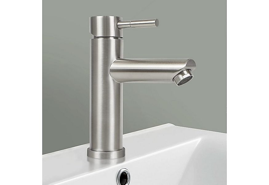 Nettlife Spültischarmatur Heiß- und Kaltwasserhahn Höhe 100mm (Mischbatteri günstig online kaufen