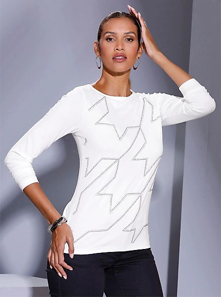 creation L Langarmshirt "Shirt" 1 Stk. tlg. günstig online kaufen