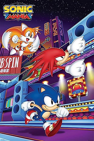 PYRAMID Poster Sonic the Hedgehog Poster Sonic Mania 61 x 91,5 cm günstig online kaufen