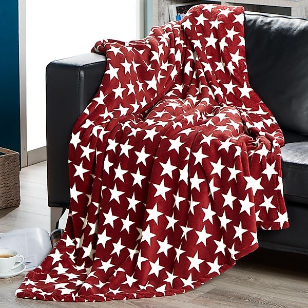 Wohndecke Moonlight Kuscheldecke Tagesdecke Fleece Decke günstig online kaufen