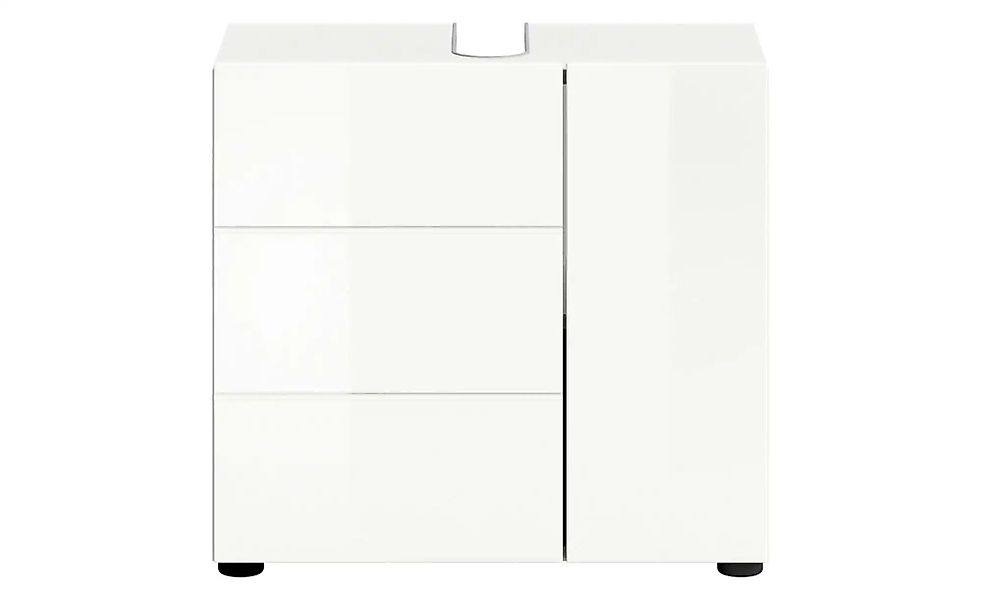 Waschbeckenunterschrank  Vechtesee ¦ weiß ¦ Maße (cm): B: 60 H: 56 T: 34.0 günstig online kaufen