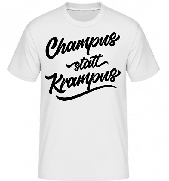 Champus Statt Krampus · Shirtinator Männer T-Shirt günstig online kaufen