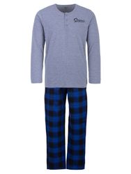 Henry Terre Schlafanzug Pyjama Set Langarm günstig online kaufen