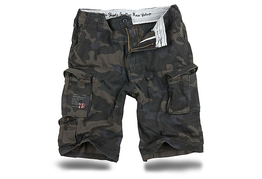Trooper Cargoshorts Trooper Bermuda Baumwolle Sommer Shorts Kurze Hose Army günstig online kaufen