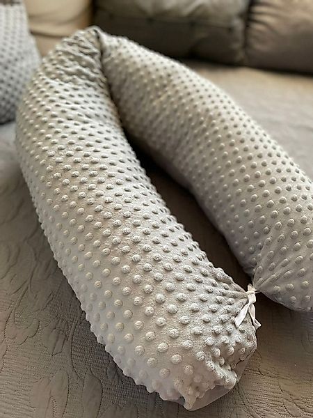 Loolay Stillkissen MINKY/ Baumwolle Seitenschläferkissen GRAU Kissen ink. B günstig online kaufen