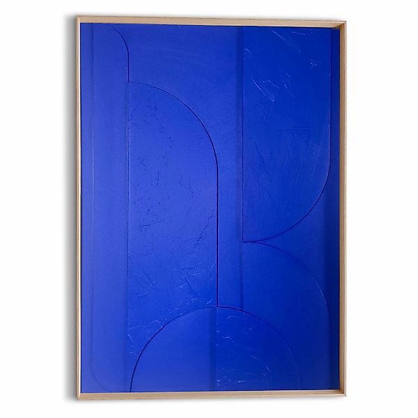 Reinders Wandbild "Shapes - cobalt blue" günstig online kaufen