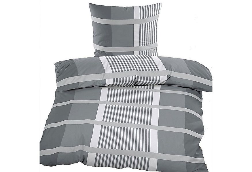 KH-Haushaltshandel Bettwäsche Biber Winter Bettwäsche 135 x 200 + 80x80cm, günstig online kaufen