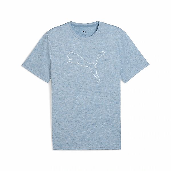 PUMA Trainingsshirt "M TAD ESSENTIAL HEATHER CAT TEE (CF LARGE CAT)" günstig online kaufen