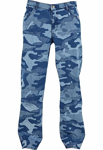 URBAN CLASSICS Cargohose "Urban Classics Laser Camo Printed Jeans" günstig online kaufen