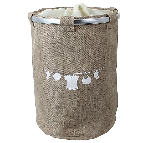 TE-Trend Wäschesortierer 60L Wäschesammler Schmutzwäsche Korb günstig online kaufen