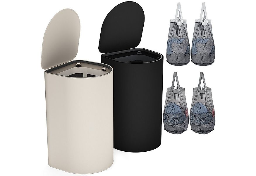 Rainsworth Wäschekorb 140L Wäschesammler - 4 Herausnehmbaren Wäschesäcke günstig online kaufen