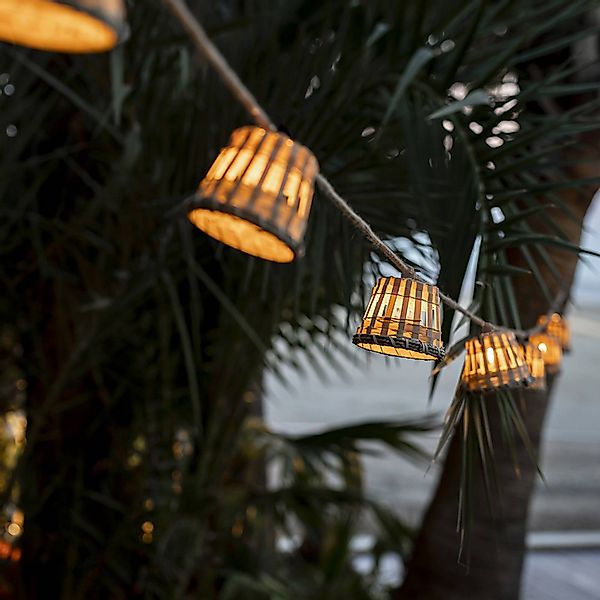 New Garden Wandleuchte New Garden AURORA GUIRLANDA Cable Jute günstig online kaufen