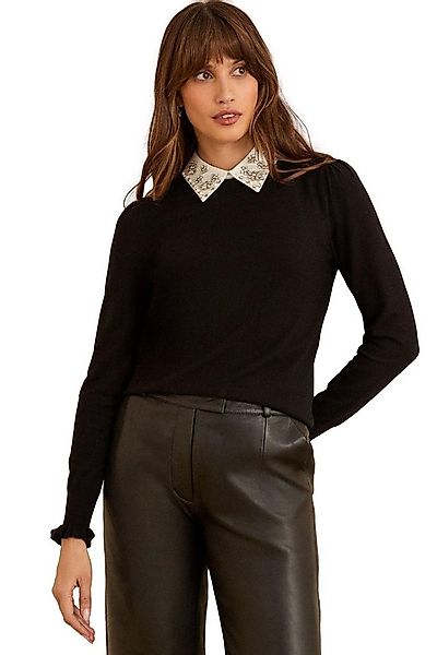 Love & Roses Strickpullover Love & Roses Strickpullover mit Kragen, Regular günstig online kaufen