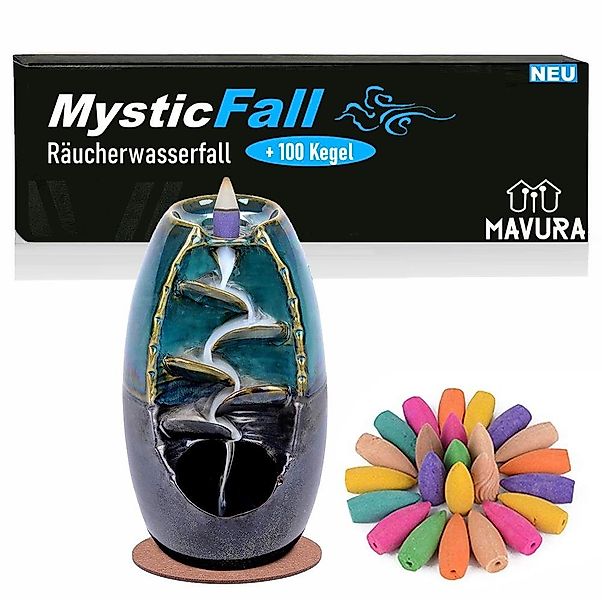 MAVURA Räucherschale MysticFall Räucherwasserfall Räuchergefäß Rauch günstig online kaufen