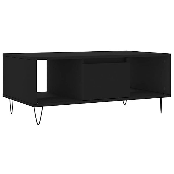 vidaXL Couchtisch Couchtisch Schwarz 90x50x36,5 cm günstig online kaufen