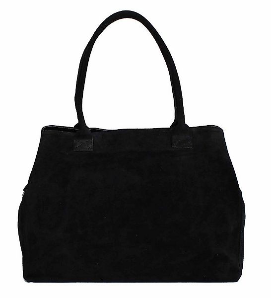 ITALYSHOP24 Shopper Made in Italy XL Damen Leder Tasche Schultertasche Tote günstig online kaufen