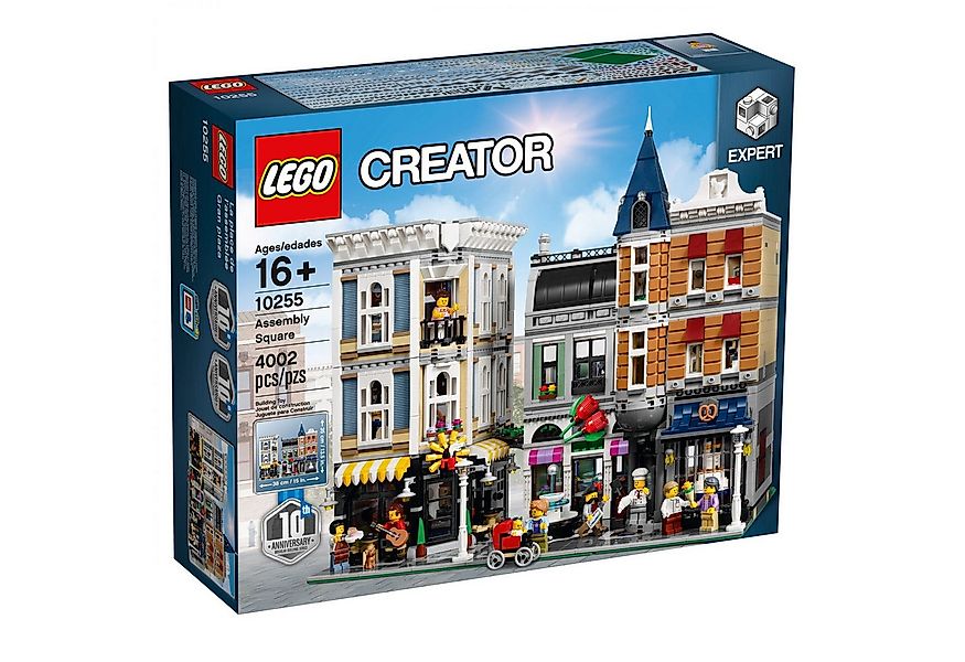 LEGO® LEGO® Creator Expert 10255 Stadtleben Konstruktionsspielsteine, (4002 günstig online kaufen