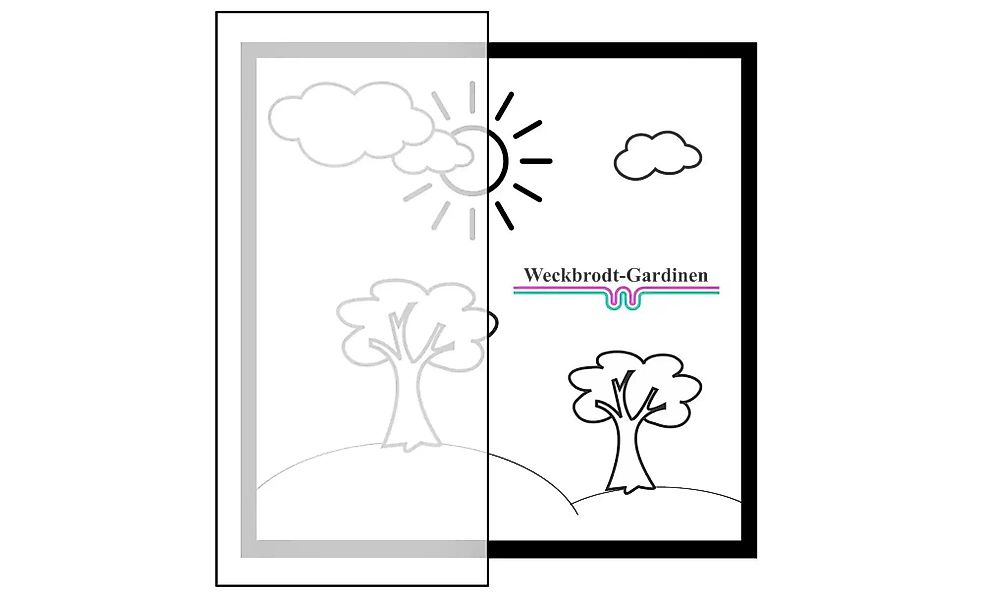 Weckbrodt Gardine »Duisburg«, (1 St.), echte Stickerei, Voile, transparent, günstig online kaufen