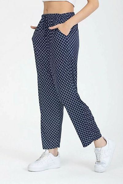 Kendindza Collection Strandhose Damen Sommerhose leicht lang gemustert, Ela günstig online kaufen