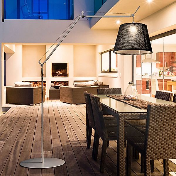 Artemide Tolomeo Außenleuchte, Schirm schwarz günstig online kaufen