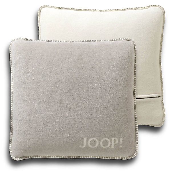 JOOP! Dekokissen Kissenhülle UNI Doubleface 50x50 günstig online kaufen