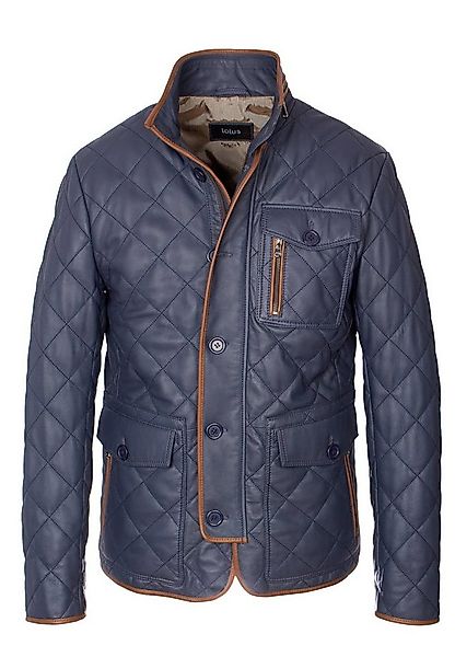 Lolus Lederjacke Clay Hochwertige und elegante Herren Stepp Lederjacke aus günstig online kaufen