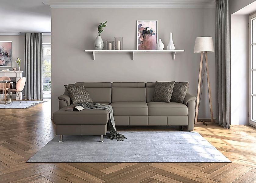 sit&more Ecksofa "Freetown L-Form" inklusive Kopfteilverstellung und komfor günstig online kaufen