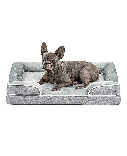 lionto Tierkissen lionto orthopädisches Hundebett mit erhöhtem Rand, rutsch günstig online kaufen