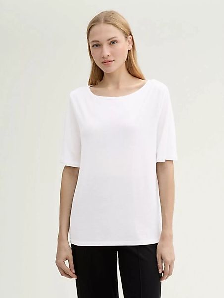 TOM TAILOR T-Shirt Basic Halbarm T-Shirt günstig online kaufen