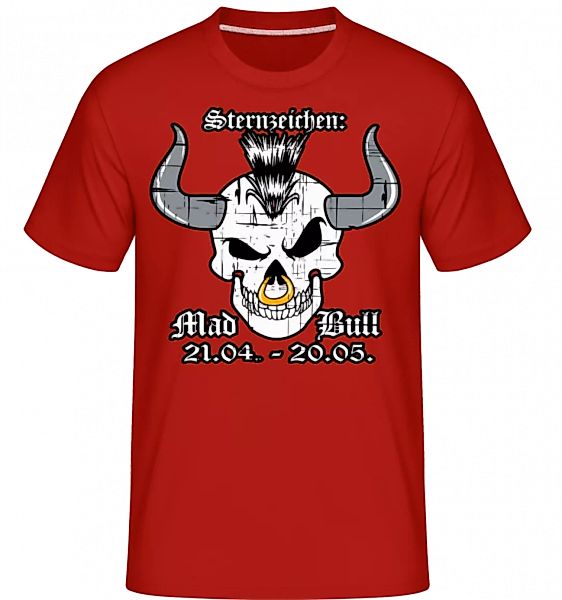 Metal Sternzeichen Mad Bull · Shirtinator Männer T-Shirt günstig online kaufen