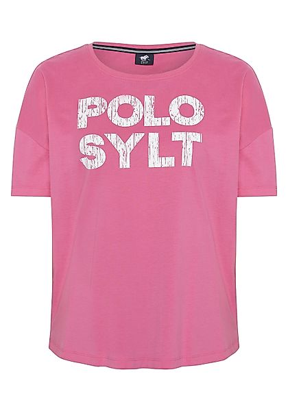 Polo Sylt Print-Shirt mit Pigment-Print im günstig online kaufen
